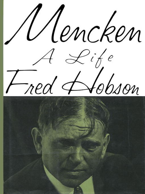 Title details for Mencken by Fred Hobson - Wait list